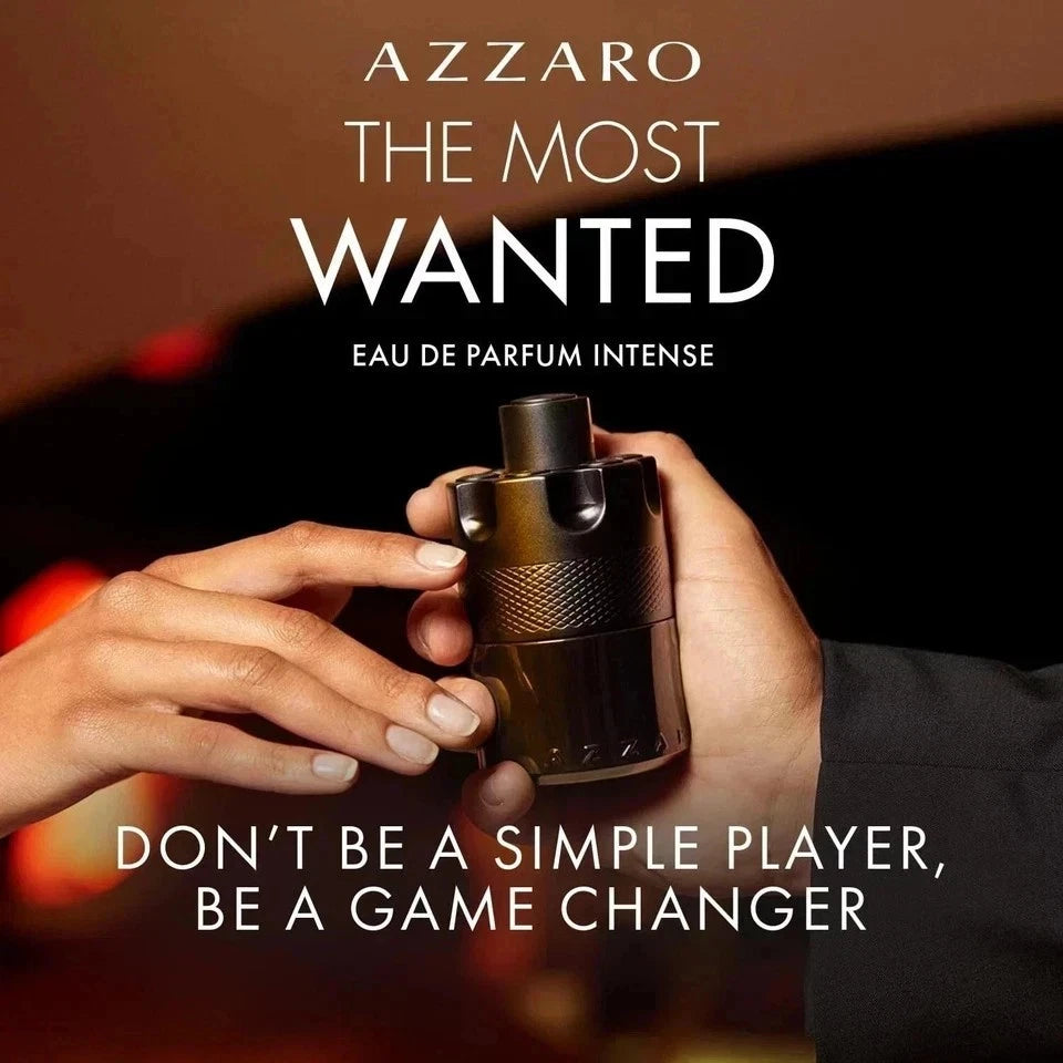 Azzaro The Most Wanted 3.4 oz./ 100 ml. PARFUM EDP Spray for Men Black NEW