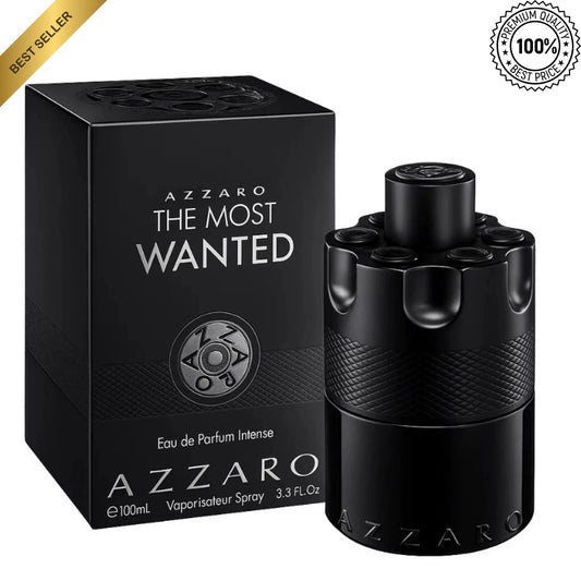 Azzaro The Most Wanted 3.4 oz./ 100 ml. PARFUM EDP Spray for Men Black NEW