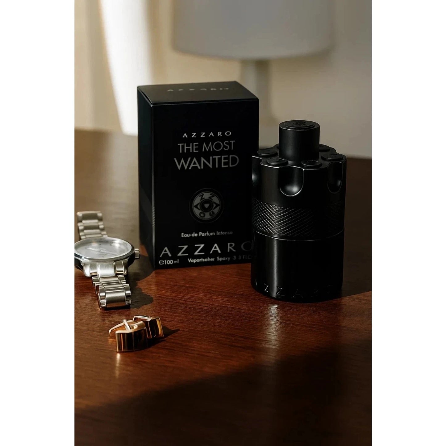 Azzaro The Most Wanted 3.4 oz./ 100 ml. PARFUM EDP Spray for Men Black NEW
